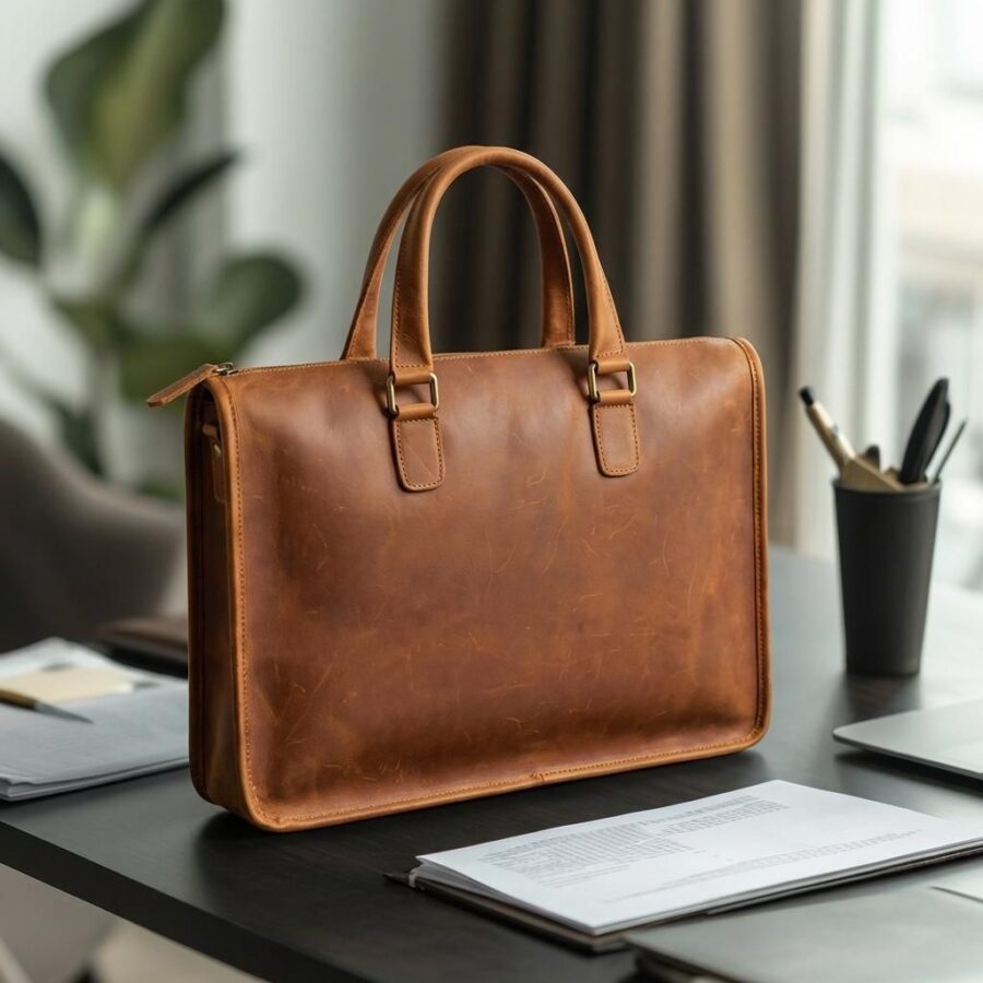 Leather Office & Laptop Bags
